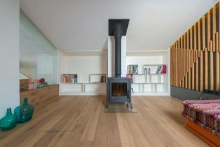 Caminos Ronda Fun finition gris : poêle à bois Caminos